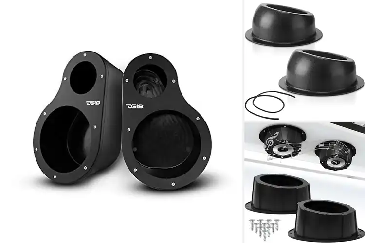 Detailed view of Best ABS Speaker Pods
