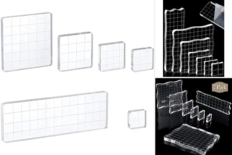 Detailed view of Best Acrylic Stamp Blocks: Top 10 Picks for Precise Crafting