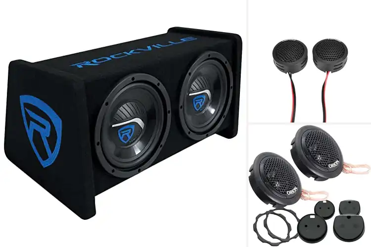 Detailed view of Best Angled Design Car Speakers for Epic Sound