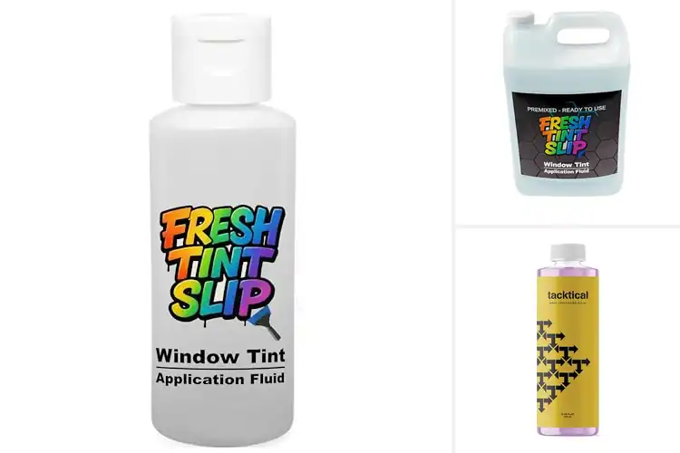 Detailed view of Best Automotive Window Tinting Fluids