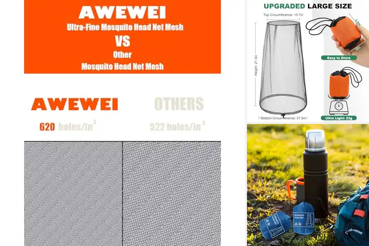 Detailed view of Best Camping Head Nets: Top 10 Bug-Free Outdoor Essentials