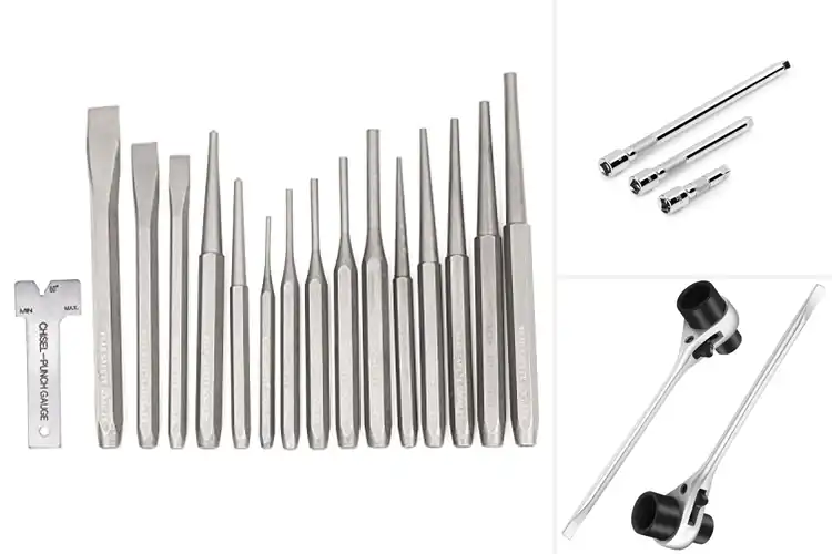 Detailed view of Best Chrome Vanadium Tapers