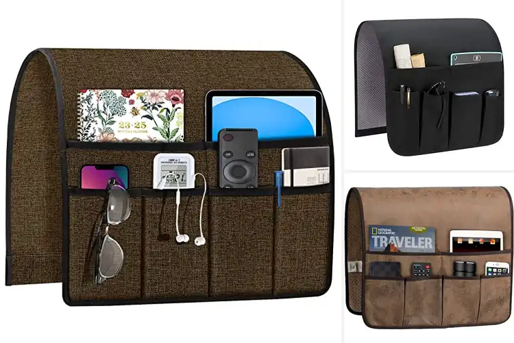 Detailed view of Best Couch Armrest Organizers