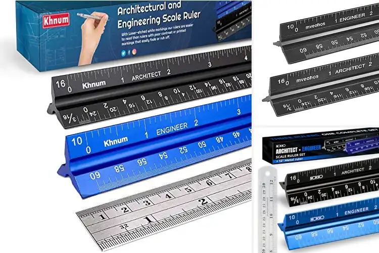 Detailed view of Best Engineering Ruler Sets: Your Ultimate Precision Guide