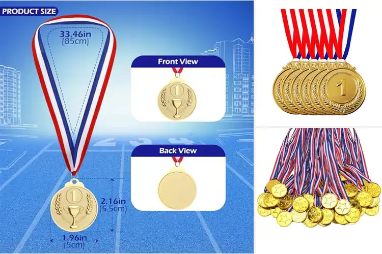 Detailed view of Best Gold Medals: Celebrate Success with Premium Awards