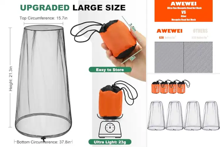 Detailed view of Best Hiking Mosquito Nets