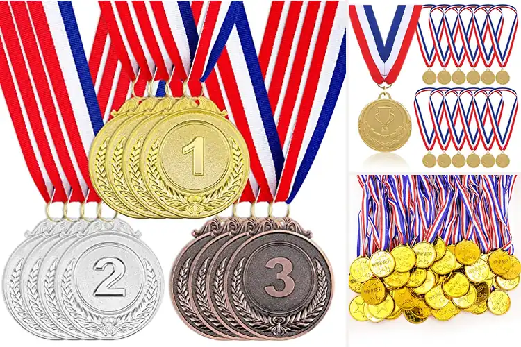 Detailed view of Best Medals With Ribbons: Celebrate Achievements in Style