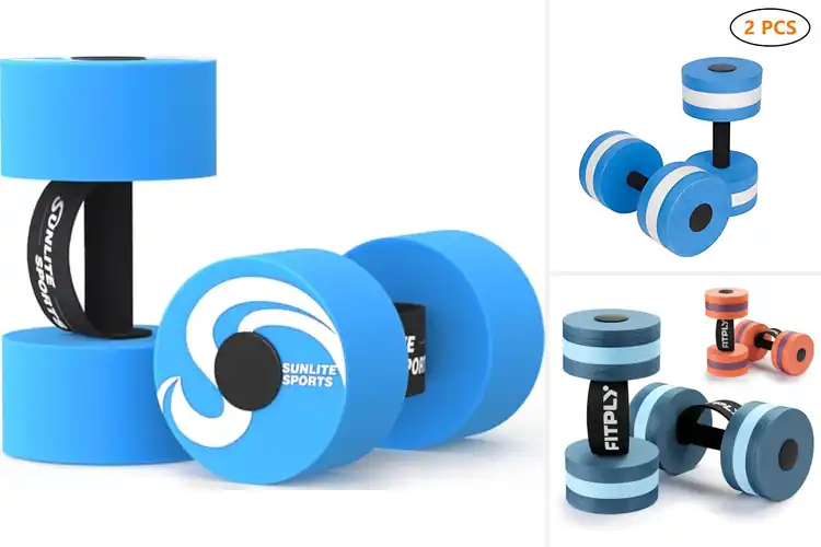 Detailed view of Best Pool Exercise Weights to Maximize Your Workout