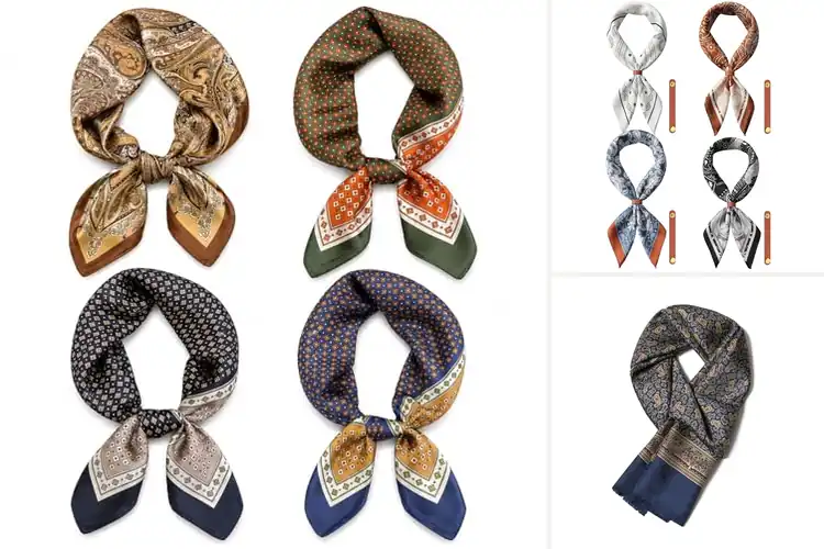 Detailed view of Best Silk Scarves For Men: Elevate Your Style Now