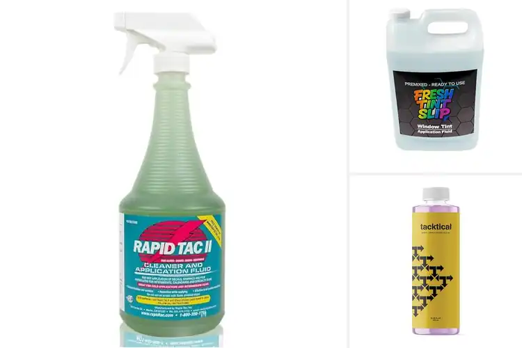 Detailed view of Best Tint Application Fluids