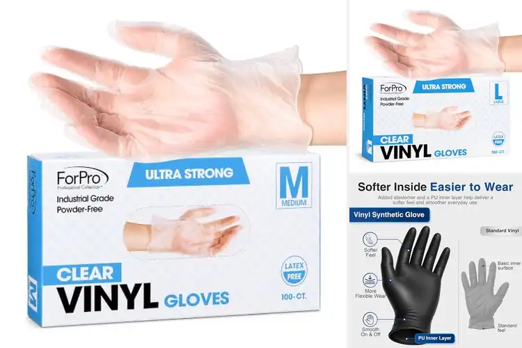 Detailed view of Best Vinyl Gloves: Ultimate Protection & Comfort