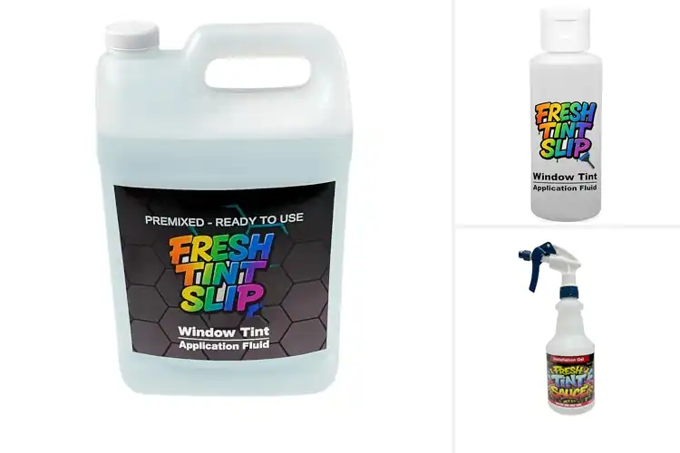 Detailed view of Best Window Tint Slip Solutions